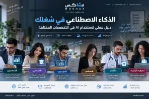 الذكاء الاصطناعي في شغلك: دليل عملي لاستخدام AI في التخصصات المختلفة